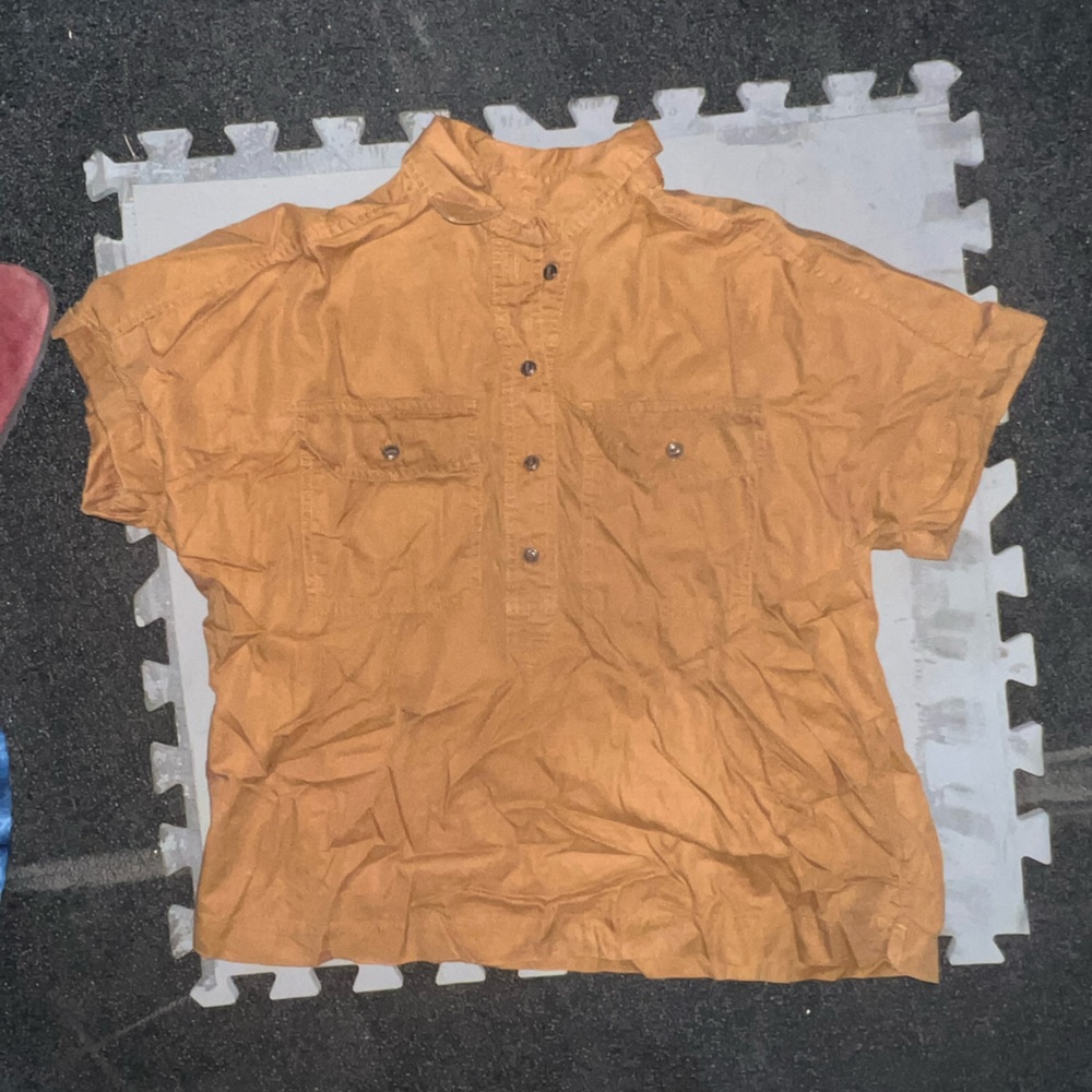 Universal Thread Caramel Button-Up Shirt